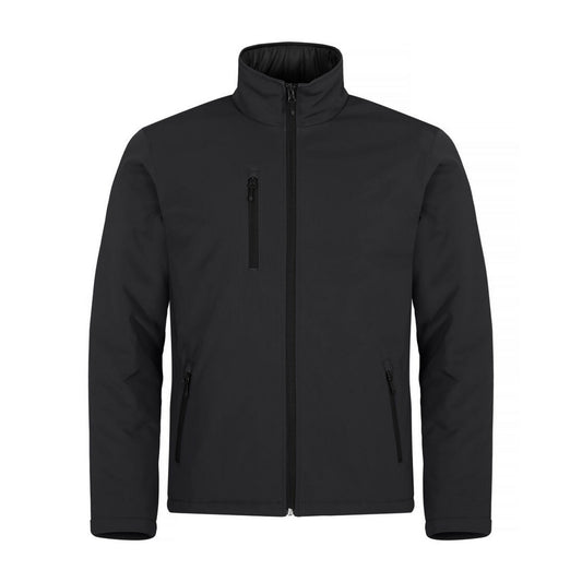 Black - Front - Clique Mens Padded Soft Shell Jacket