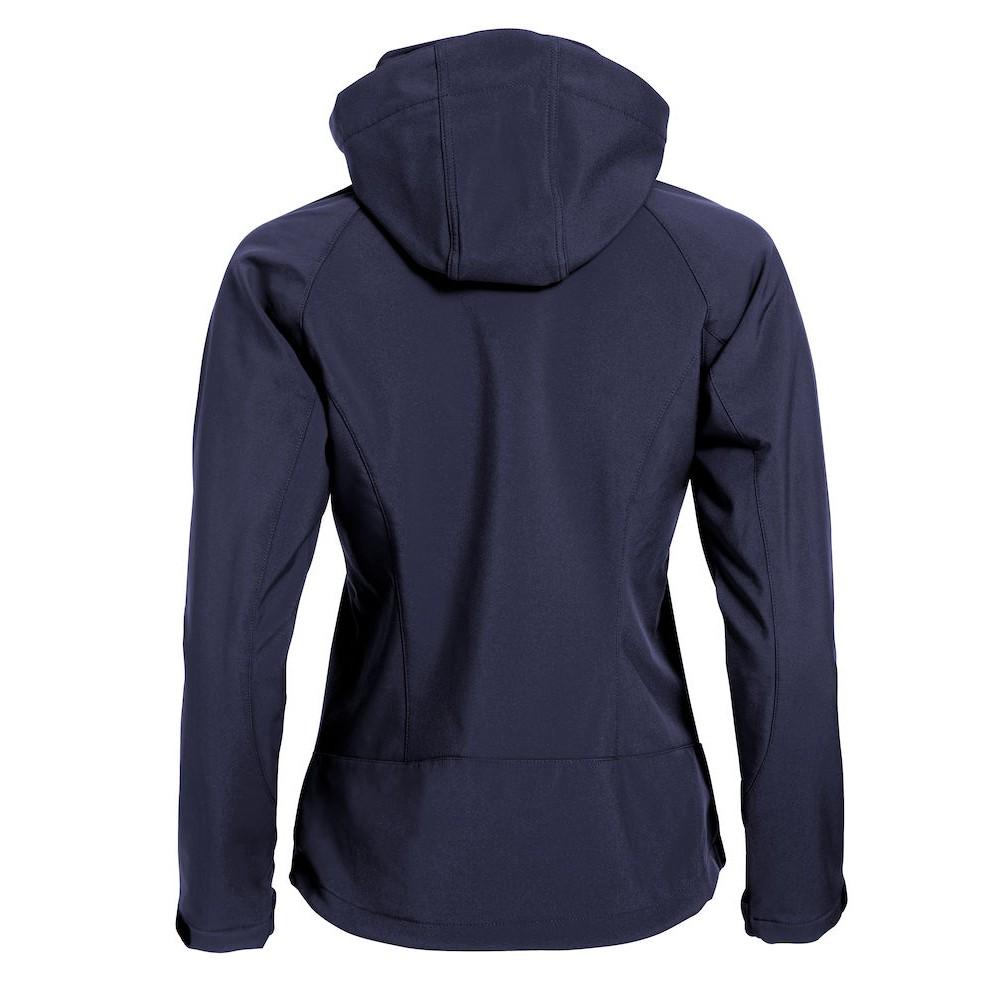 Dark Navy - Lifestyle - Clique Womens-Ladies Milford Soft Shell Jacket