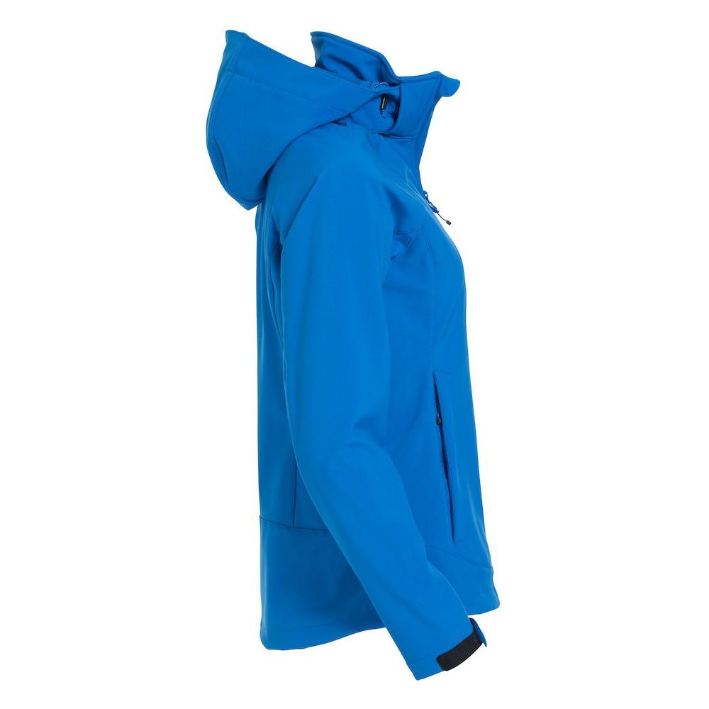 Royal Blue - Back - Clique Womens-Ladies Milford Soft Shell Jacket