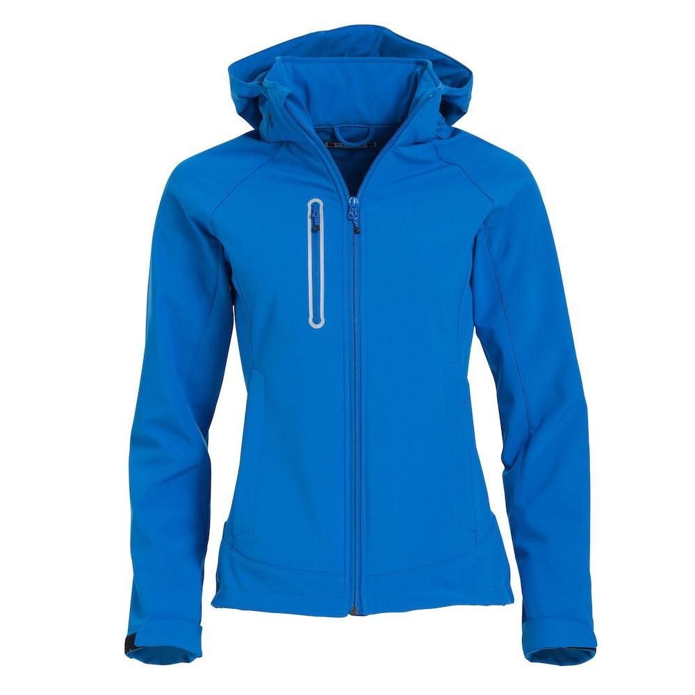 Royal Blue - Front - Clique Womens-Ladies Milford Soft Shell Jacket