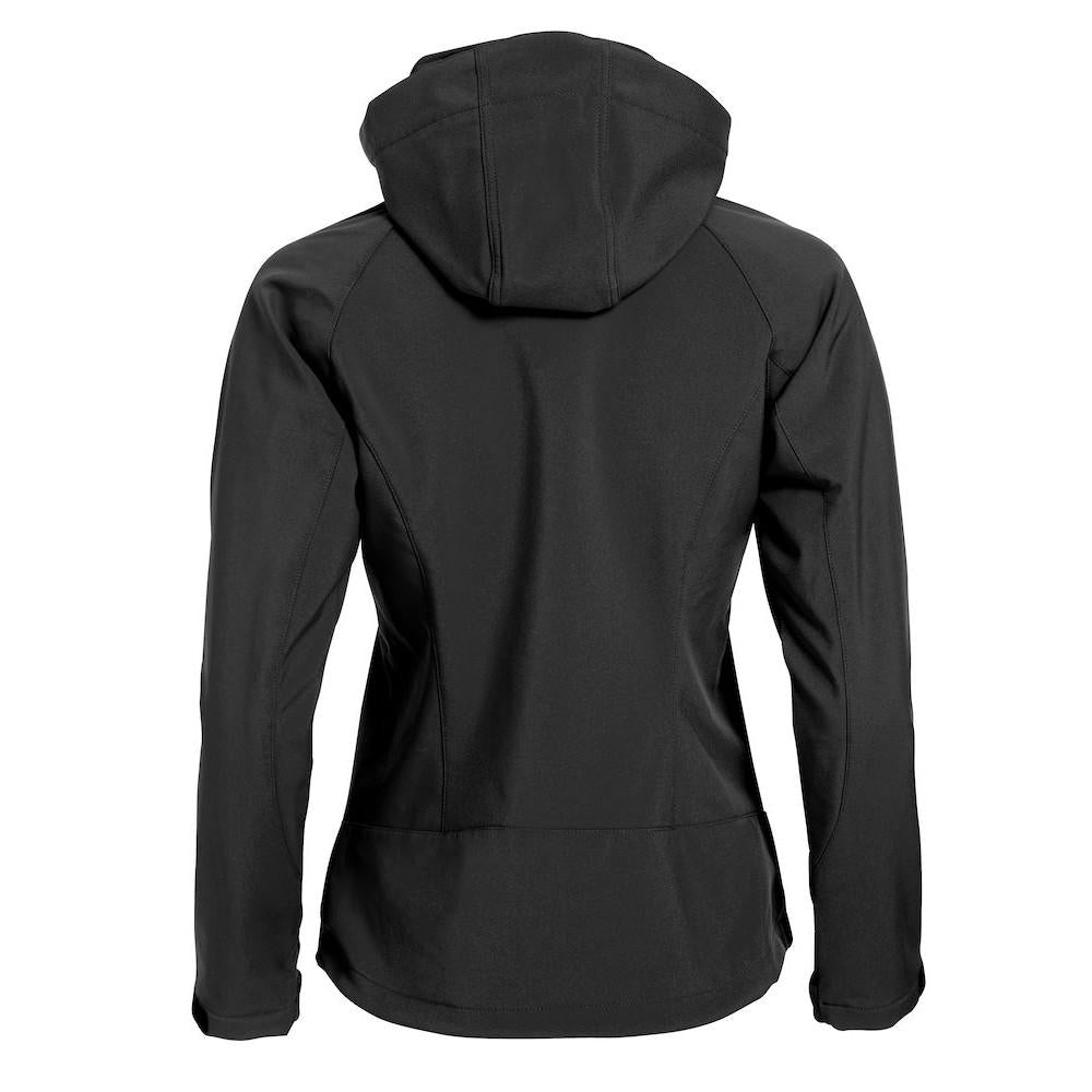 Black - Lifestyle - Clique Womens-Ladies Milford Soft Shell Jacket