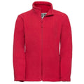 Classic Red - Front - Jerzees Schoolgear Childrens Full Zip Outdoor Fleece Jacket