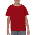 Bright Red - Back - Jerzees Schoolgear Childrens Classic Plain T-Shirt