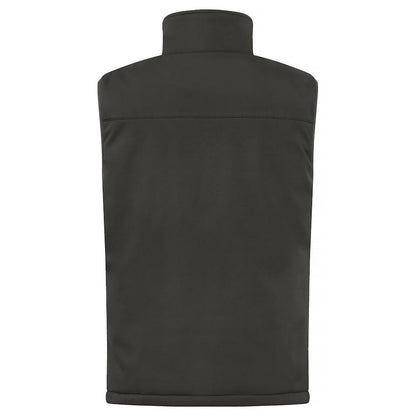 Dark Grey - Lifestyle - Clique Mens Softshell Padded Gilet