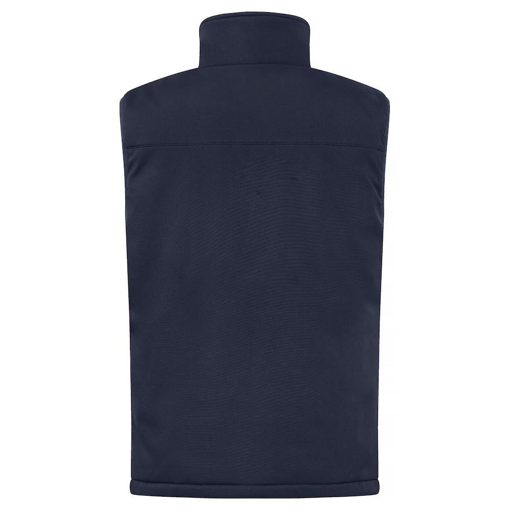 Dark Navy - Lifestyle - Clique Mens Softshell Padded Gilet