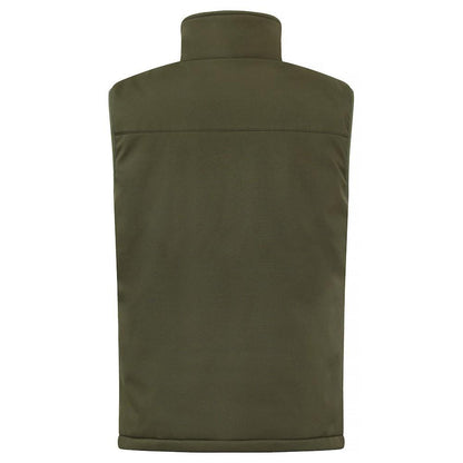 Fog Green - Lifestyle - Clique Mens Softshell Padded Gilet