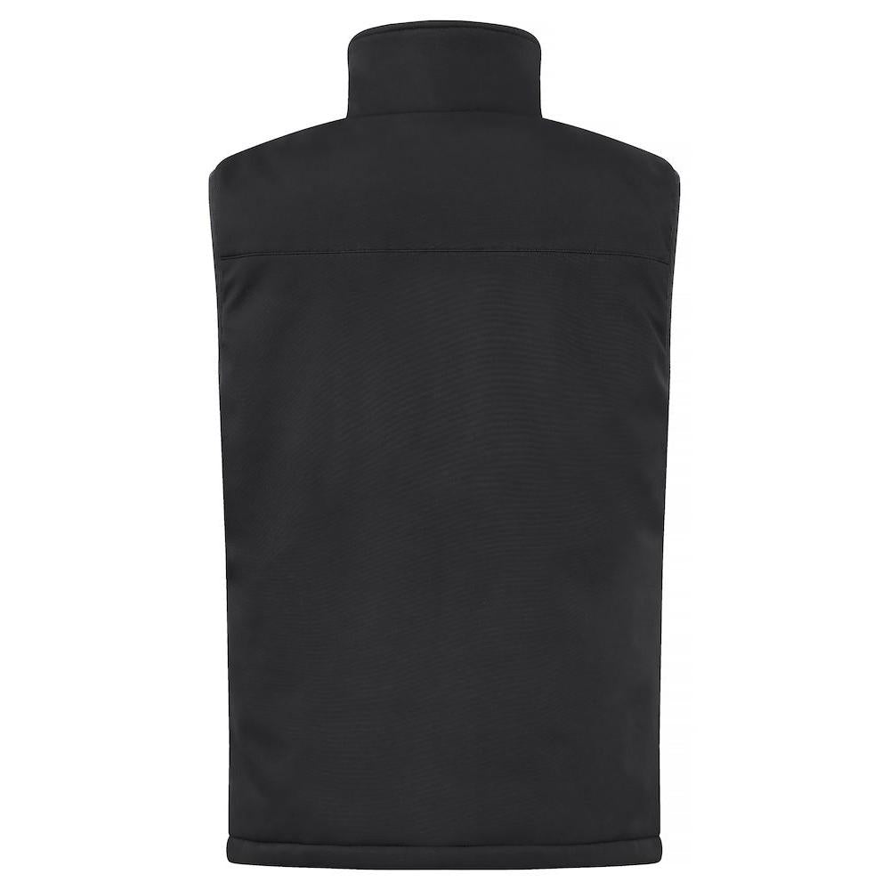Black - Lifestyle - Clique Mens Softshell Padded Gilet