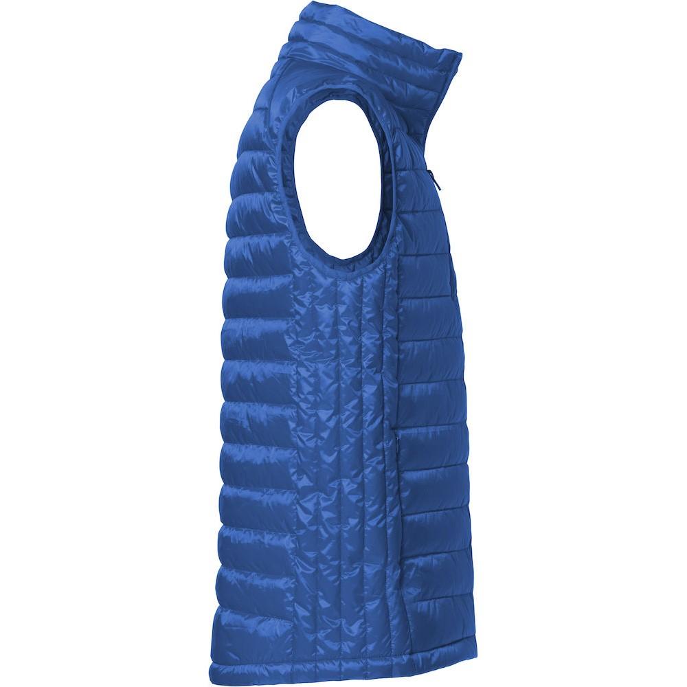 Royal Blue - Back - Clique Mens Hudson Gilet
