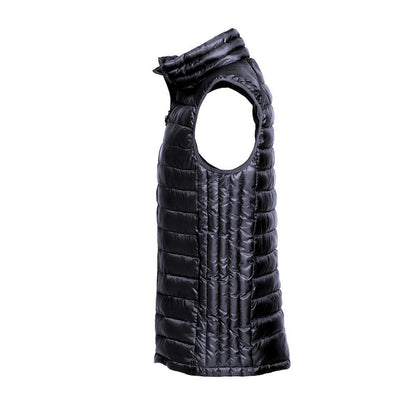 Dark Navy - Side - Clique Mens Hudson Gilet