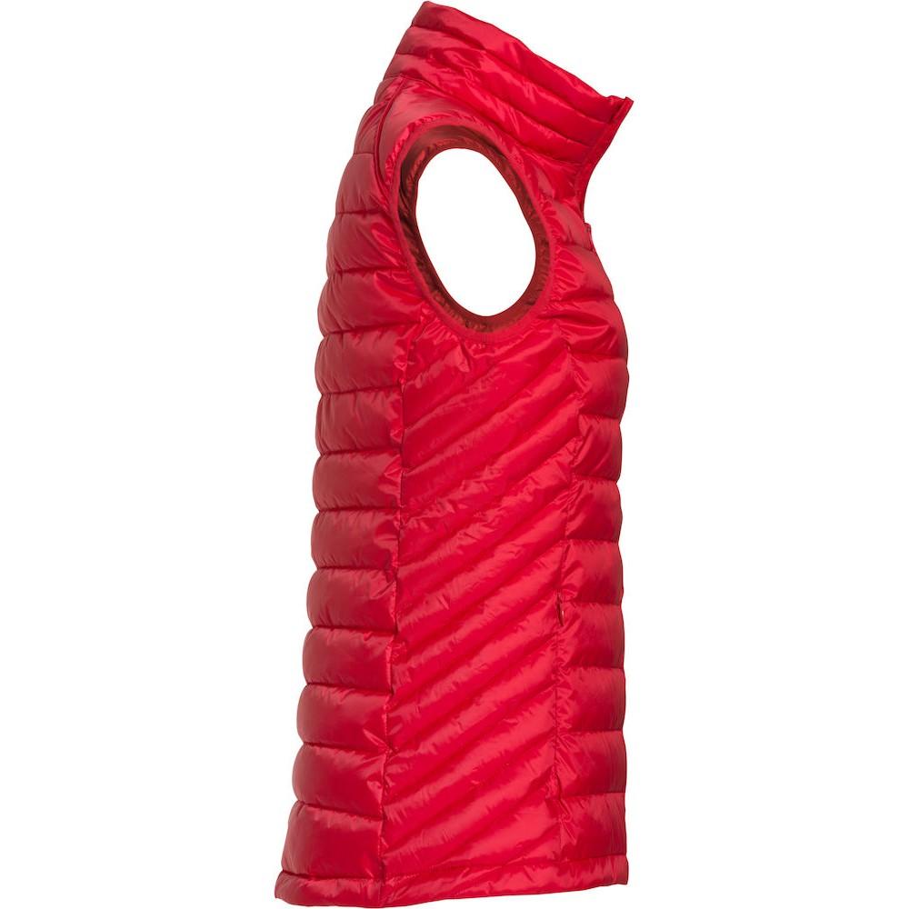 Red - Back - Clique Womens-Ladies Hudson Gilet