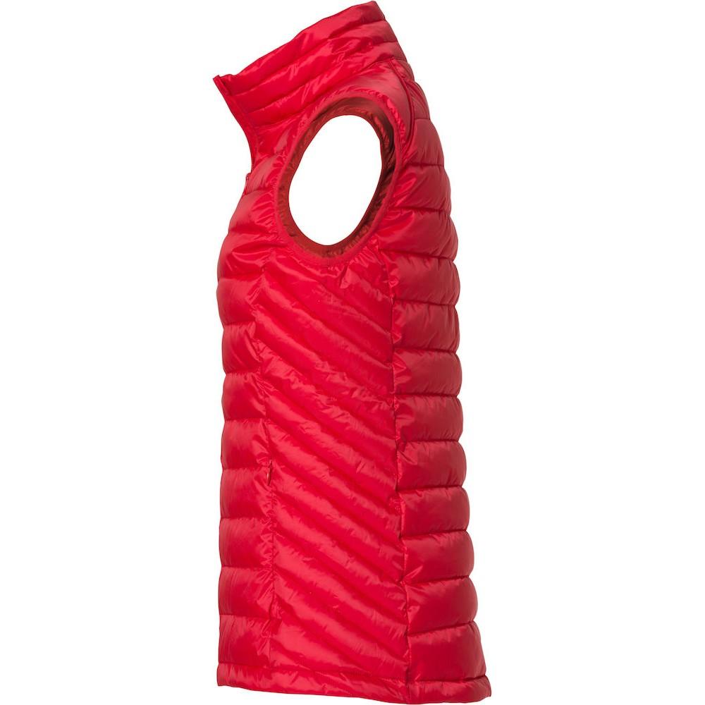 Red - Side - Clique Womens-Ladies Hudson Gilet