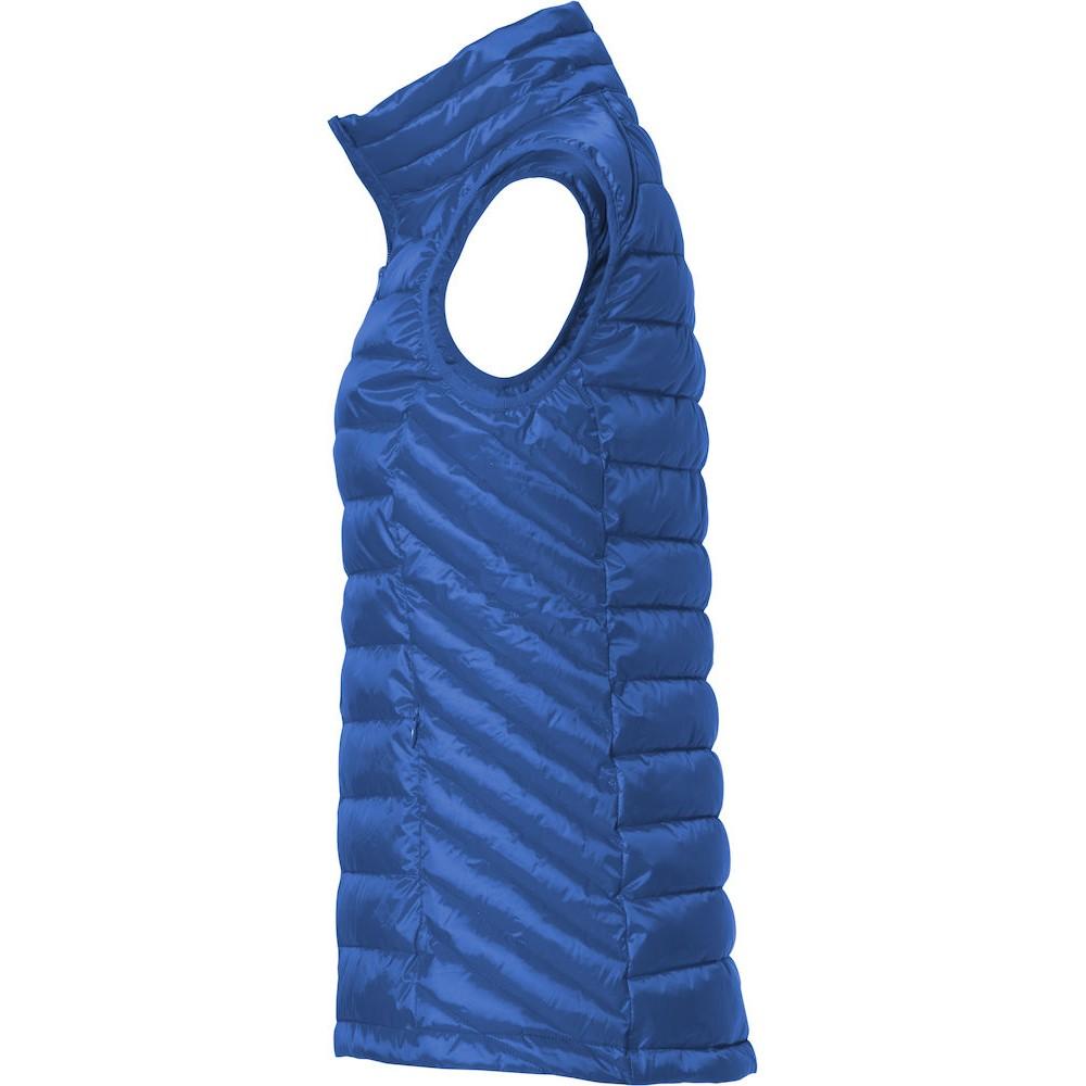 Royal Blue - Side - Clique Womens-Ladies Hudson Gilet
