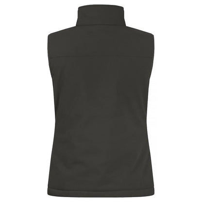 Dark Grey - Lifestyle - Clique Womens-Ladies Softshell Panels Gilet
