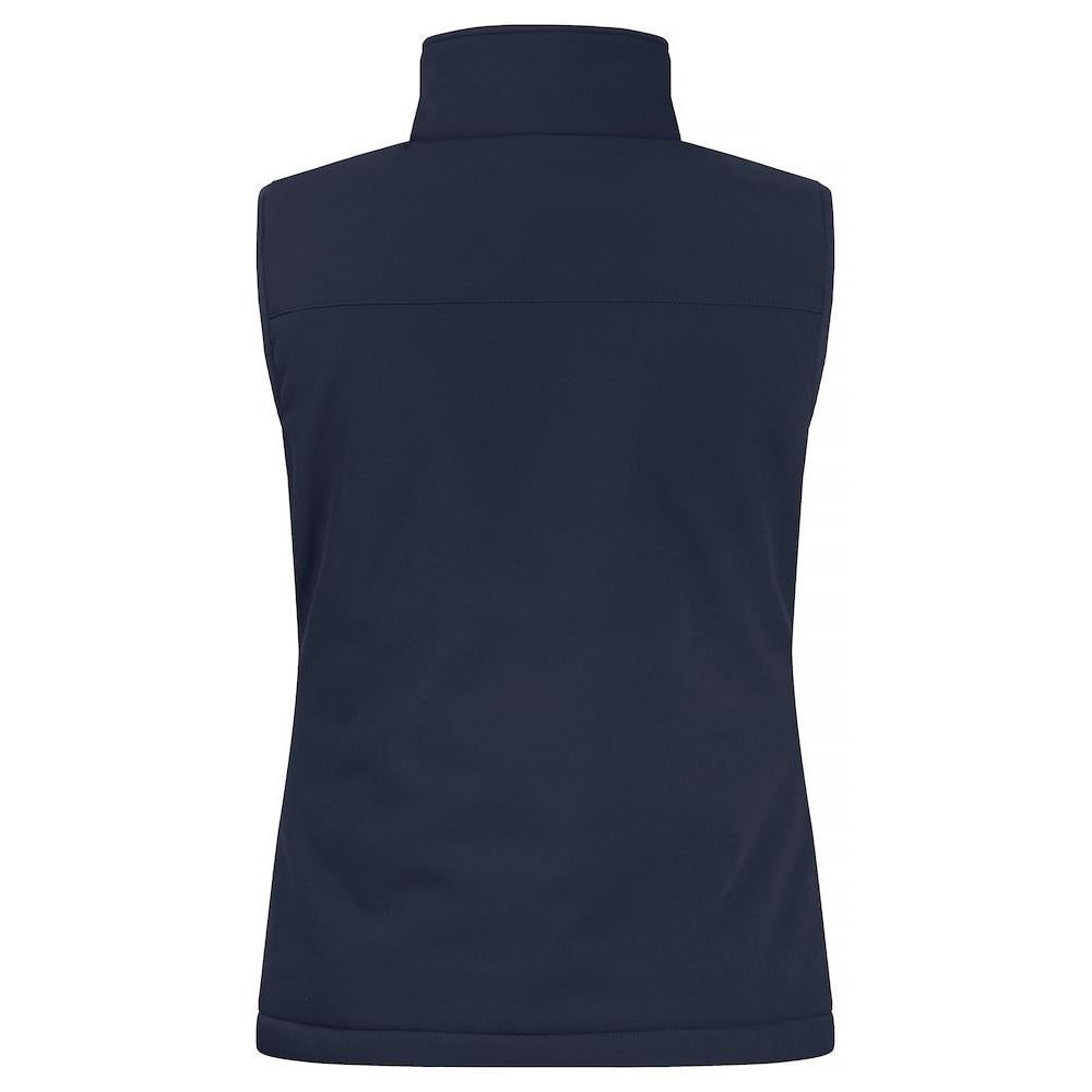 Dark Navy - Lifestyle - Clique Womens-Ladies Softshell Panels Gilet
