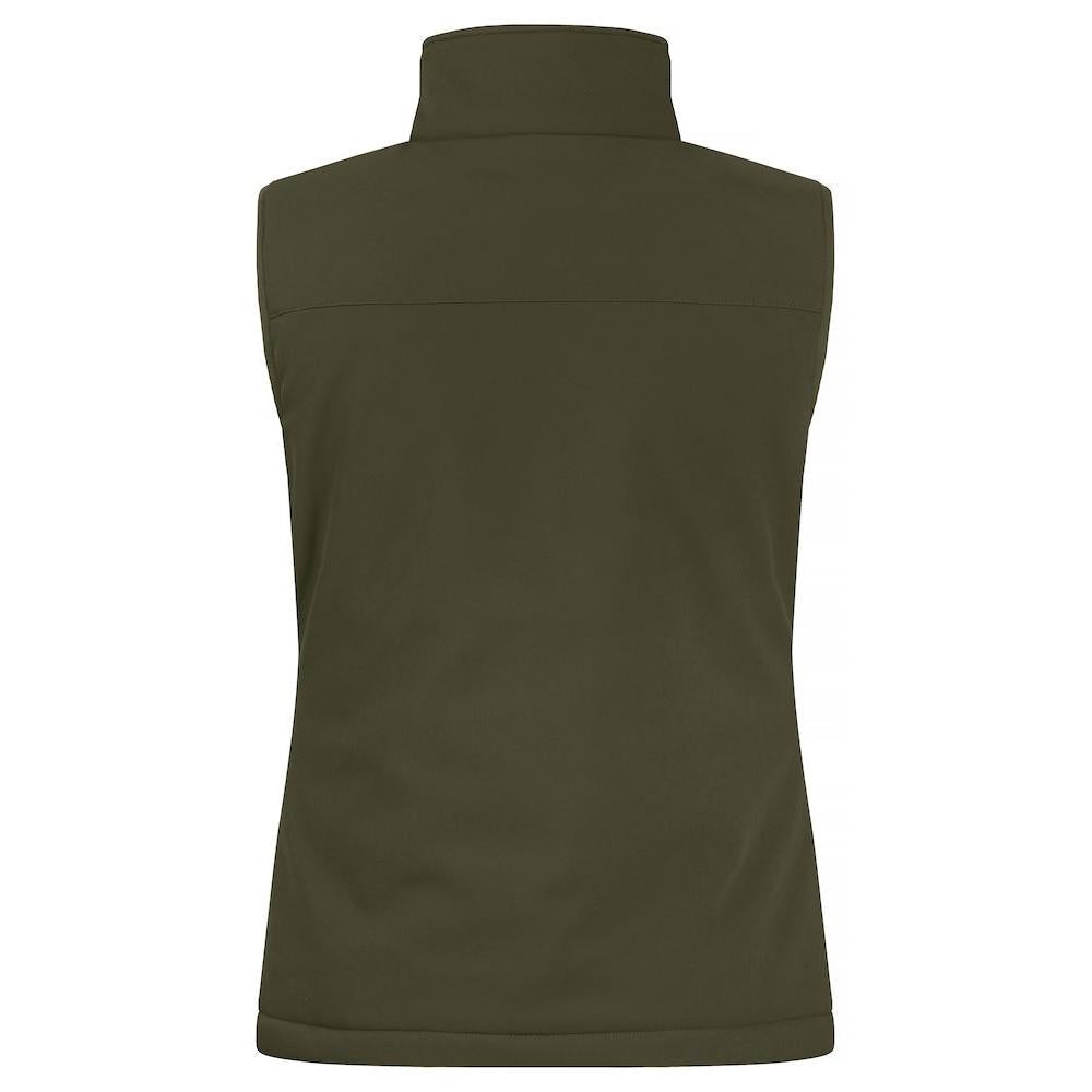 Fog Green - Lifestyle - Clique Womens-Ladies Softshell Panels Gilet