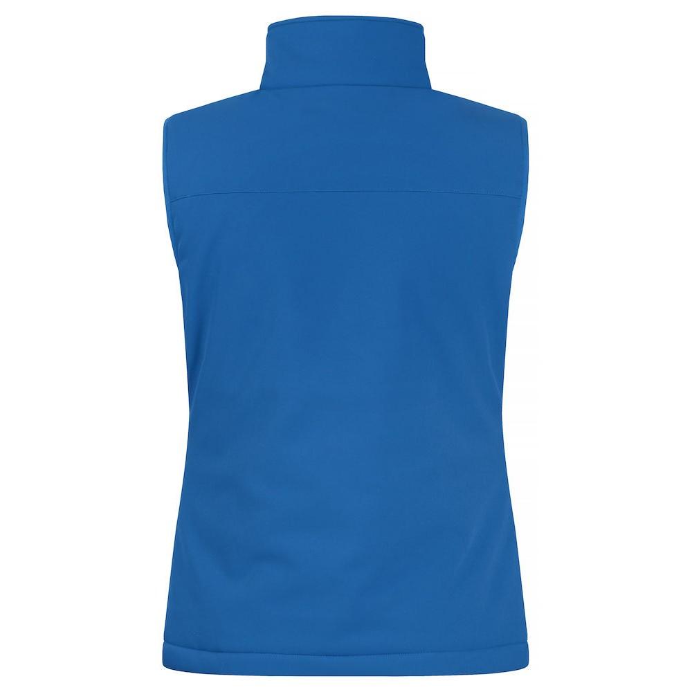 Royal Blue - Lifestyle - Clique Womens-Ladies Softshell Panels Gilet