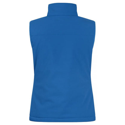 Royal Blue - Lifestyle - Clique Womens-Ladies Softshell Panels Gilet