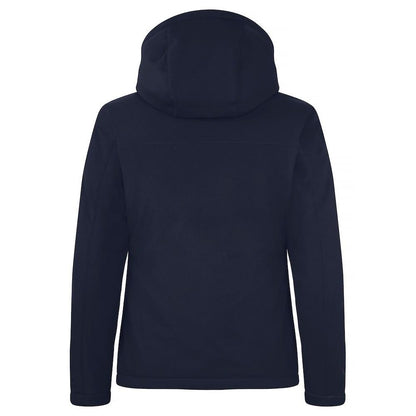 Dark Navy - Front - Clique Womens-Ladies Padded Soft Shell Jacket
