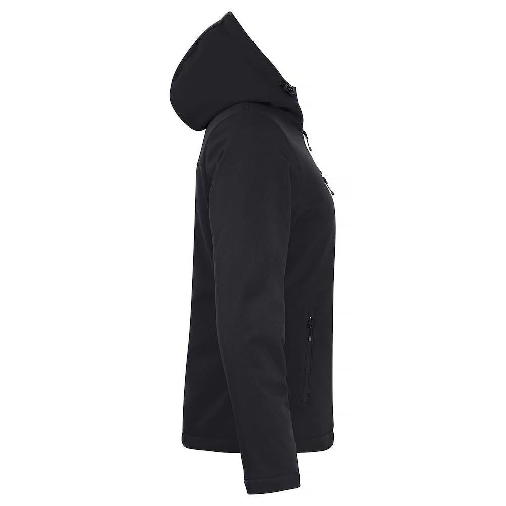 Black - Lifestyle - Clique Womens-Ladies Padded Soft Shell Jacket