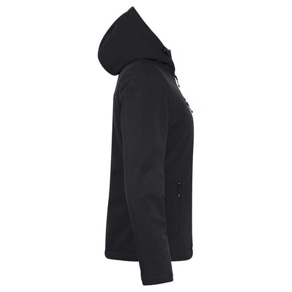 Black - Lifestyle - Clique Womens-Ladies Padded Soft Shell Jacket