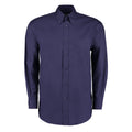 Midnight Navy - Front - Kustom Kit Mens Long Sleeve Corporate Oxford Shirt