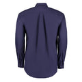 Midnight Navy - Back - Kustom Kit Mens Long Sleeve Corporate Oxford Shirt