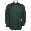 Bottle Green - Side - Kustom Kit Mens Long Sleeve Corporate Oxford Shirt