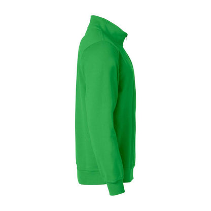 Apple Green - Back - Clique Unisex Adult Basic Half Zip Sweatshirt