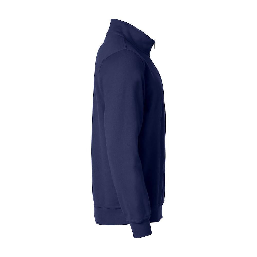 Dark Navy - Back - Clique Unisex Adult Basic Half Zip Sweatshirt