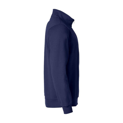 Dark Navy - Back - Clique Unisex Adult Basic Half Zip Sweatshirt