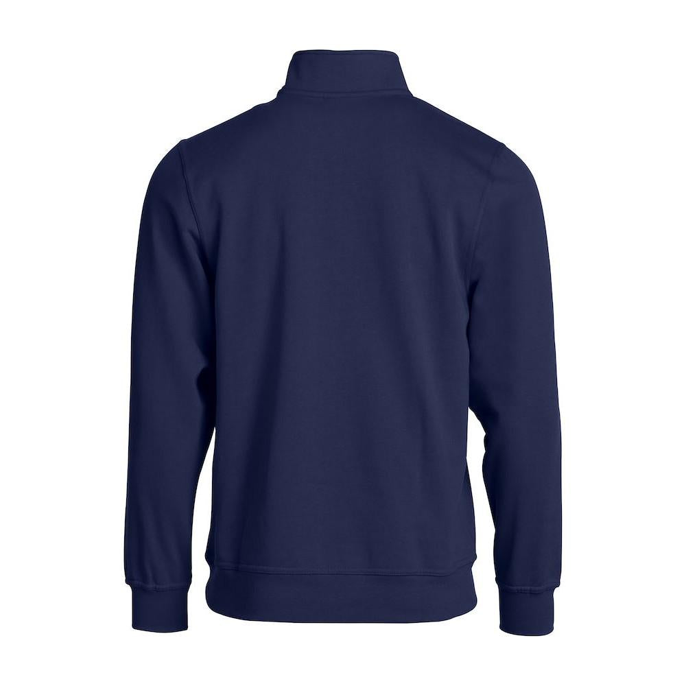 Dark Navy - Lifestyle - Clique Unisex Adult Basic Half Zip Sweatshirt