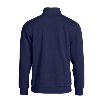 Dark Navy - Lifestyle - Clique Unisex Adult Basic Half Zip Sweatshirt