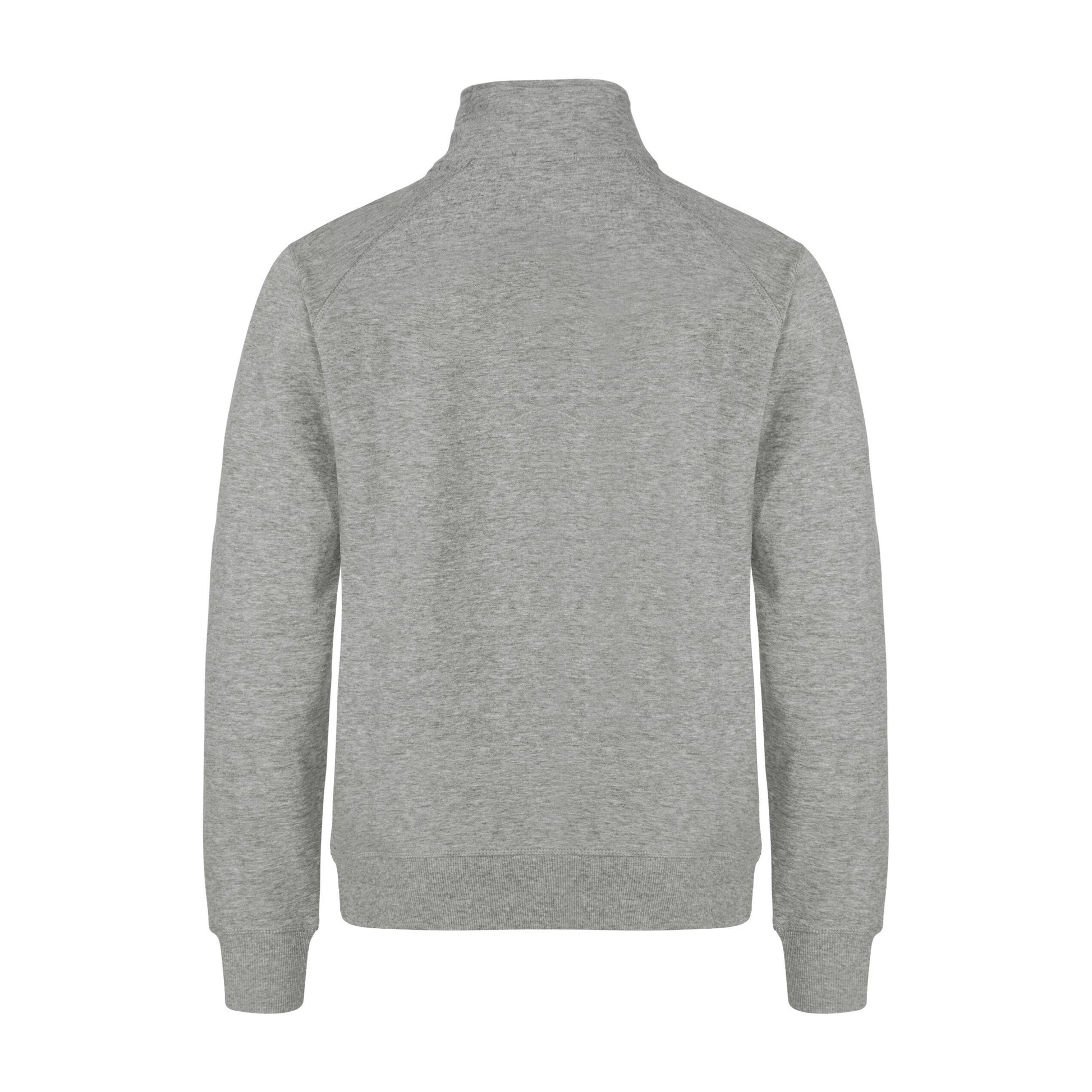 Grey Melange - Lifestyle - Clique Unisex Adult Classic Half Zip Sweatshirt