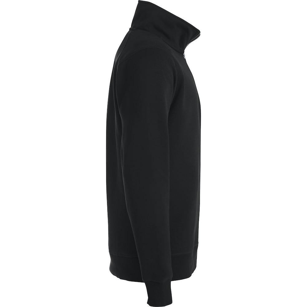 Black - Back - Clique Unisex Adult Classic Half Zip Sweatshirt