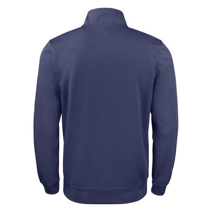 Dark Navy - Lifestyle - Clique Unisex Adult Basic Active Quarter Zip Sweatshirt