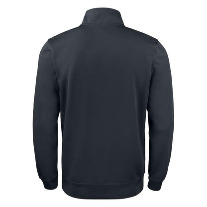 Black - Lifestyle - Clique Unisex Adult Basic Active Quarter Zip Sweatshirt