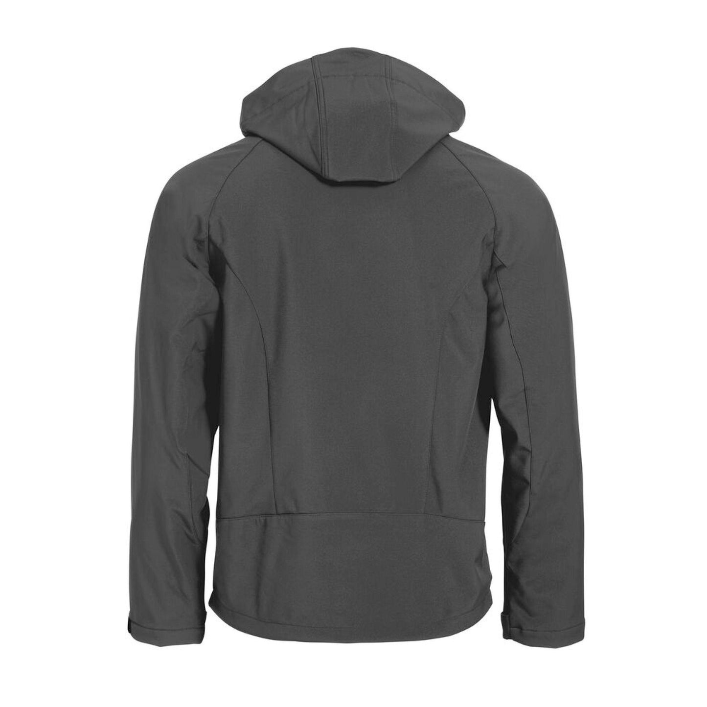 Dark Grey - Side - Clique Mens Milford Soft Shell Jacket