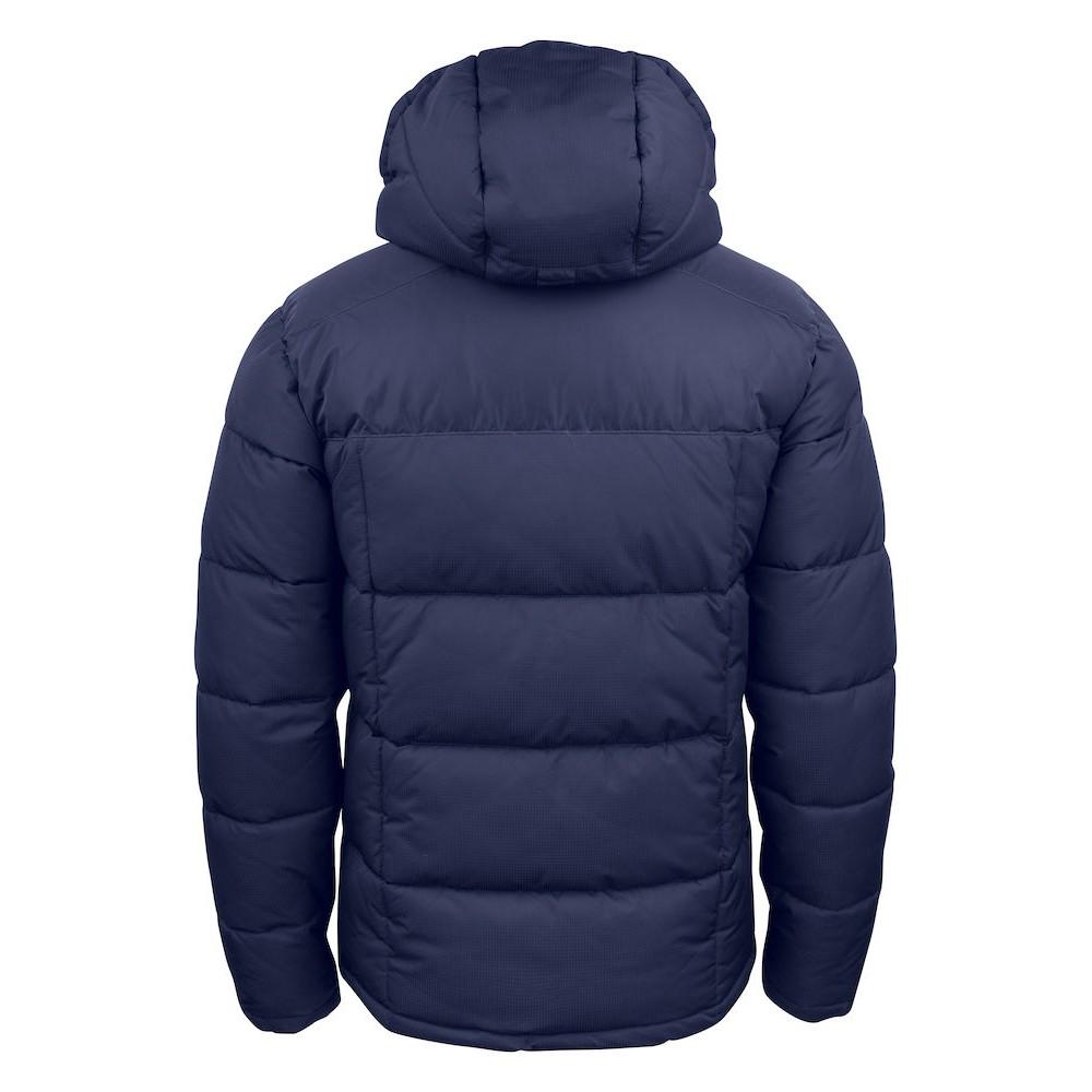 Dark Navy - Back - Clique Mens Colorado Padded Jacket