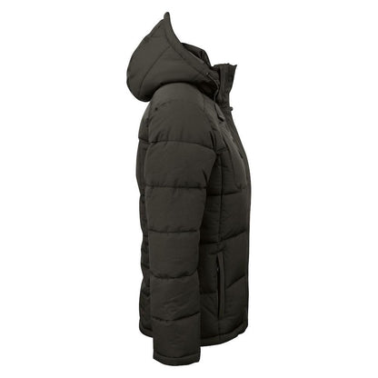 Dark Grey - Back - Clique Womens-Ladies Colorado Padded Jacket