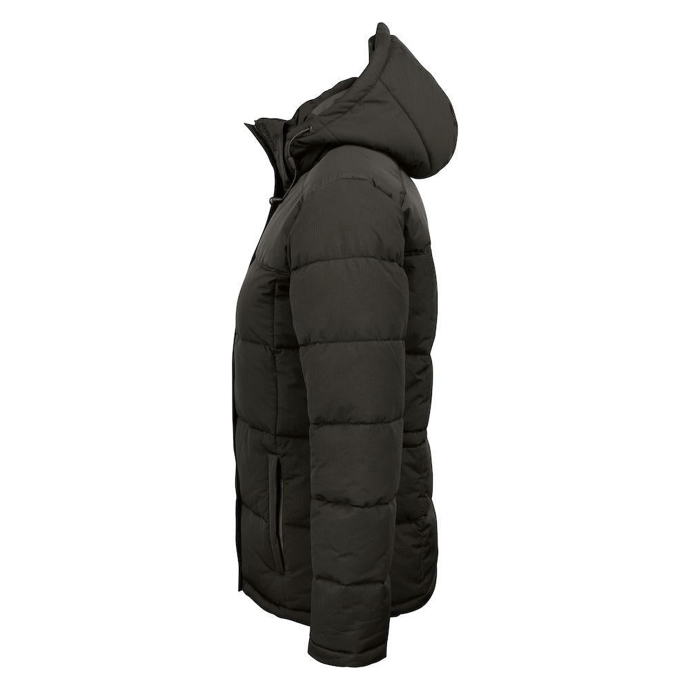 Dark Grey - Side - Clique Womens-Ladies Colorado Padded Jacket