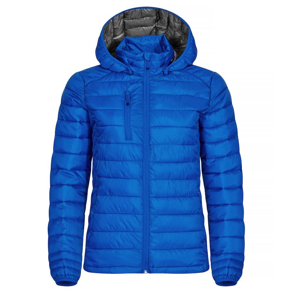 Royal Blue - Front - Clique Womens-Ladies Hudson Padded Jacket