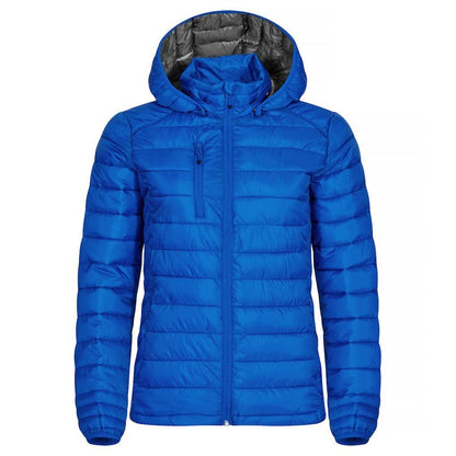Royal Blue - Front - Clique Womens-Ladies Hudson Padded Jacket