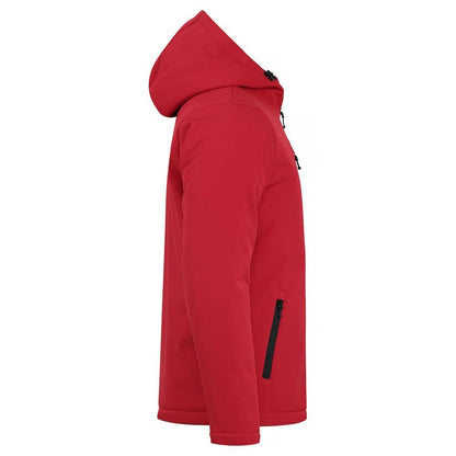 Red - Lifestyle - Clique Mens Padded Soft Shell Jacket