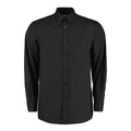 Black - Front - Kustom Kit Mens Workforce Long Sleeve Shirt