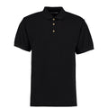 Black - Front - Kustom Kit Workwear Mens Short Sleeve Polo Shirt
