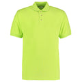 Lime - Front - Kustom Kit Workwear Mens Short Sleeve Polo Shirt