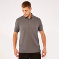 Graphite - Back - Kustom Kit Workwear Mens Short Sleeve Polo Shirt