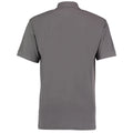 Graphite - Side - Kustom Kit Workwear Mens Short Sleeve Polo Shirt