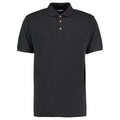 Charcoal - Front - Kustom Kit Workwear Mens Short Sleeve Polo Shirt