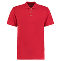 Red - Back - Kustom Kit Workwear Mens Short Sleeve Polo Shirt